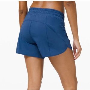 LuluLemon Mid Rise Track That Lined Shorts 5” inseam